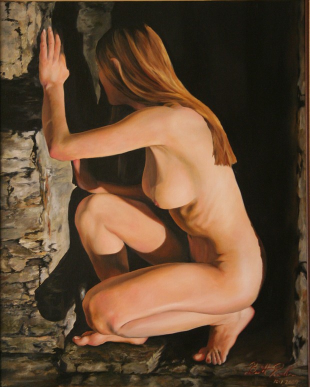 Victim Artistic Nude Artwork by Photographer Brett Roeller