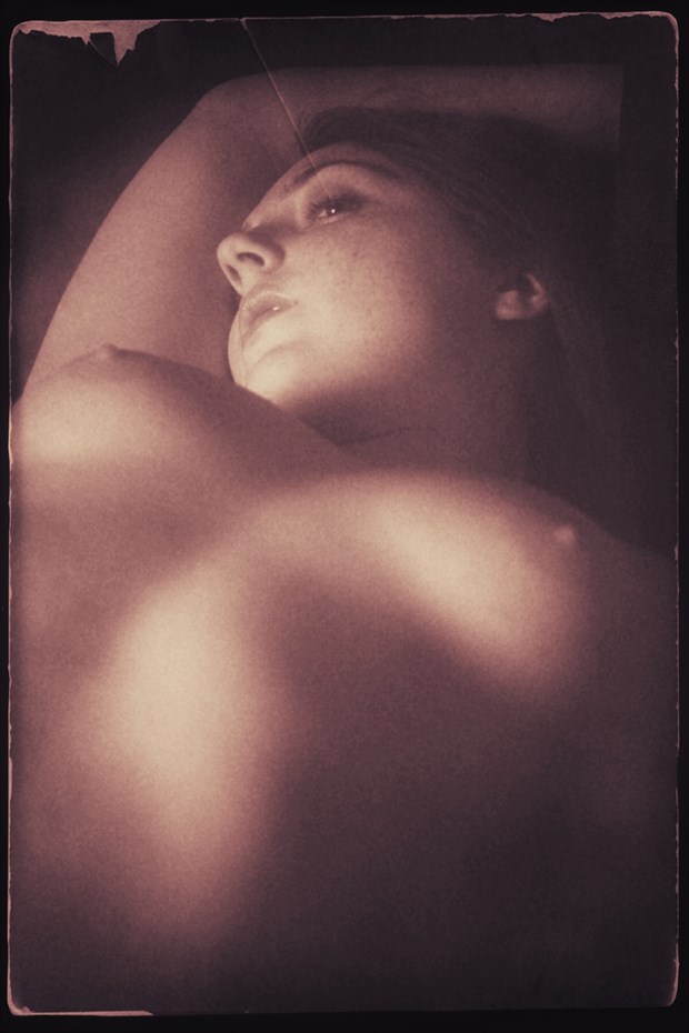 Vintage Nude Artistic Nude Photo by Artist David Bollt