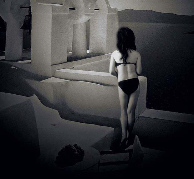 Vision of Ophelia near Naxos  Erotic Photo by Photographer Marty C 