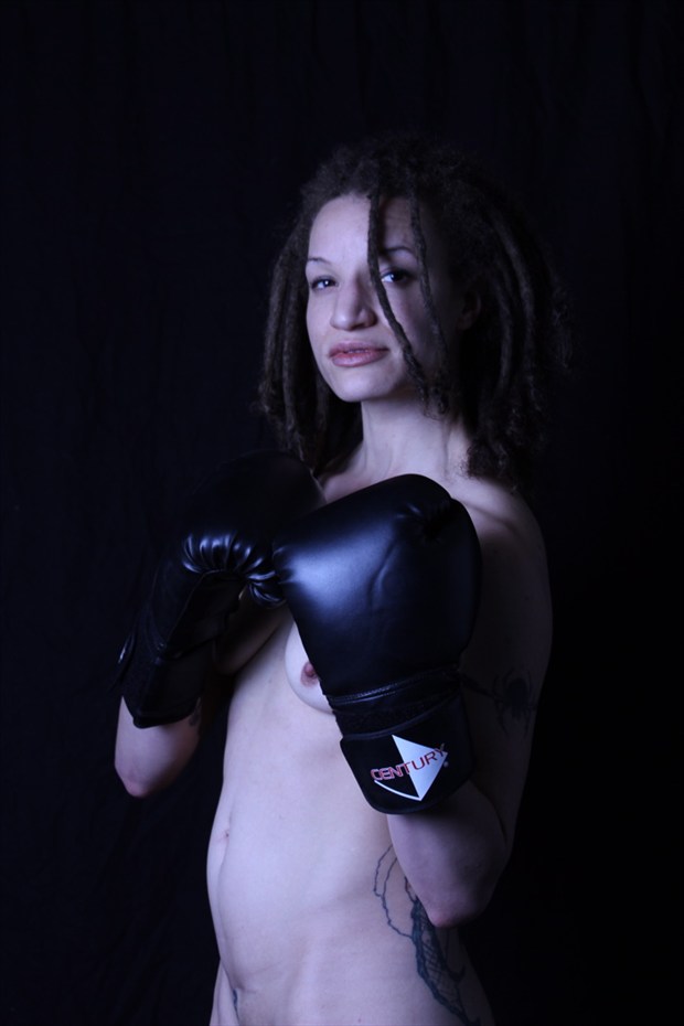 Want to Box my way Artistic Nude Artwork by Photographer Lavaughn