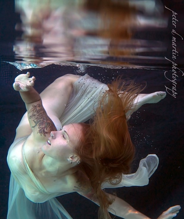 Water Ballet Erotic Artwork by Model Stacey A Plever