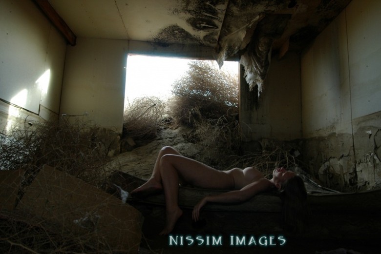 When The World Comes Crashing In Artistic Nude Photo by Photographer Nissim Images