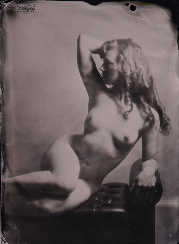 Whitney   Wet plate on 5x7 tintype Artistic Nude Photo by Photographer Mike Willingham