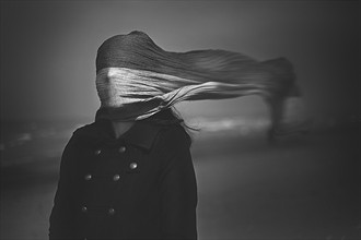 Wind Portrait Photo by Artist Farbod Green