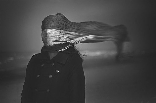 Wind Portrait Photo by Artist Farbod Green