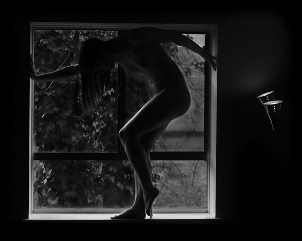 Window Pain Artistic Nude Photo by Photographer Kor