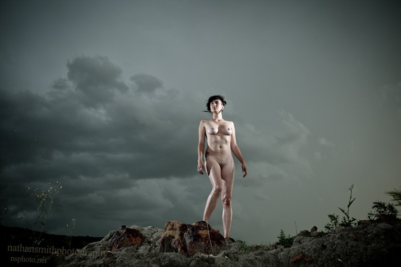 With Dark Clouds Artistic Nude Photo by Photographer nsphoto