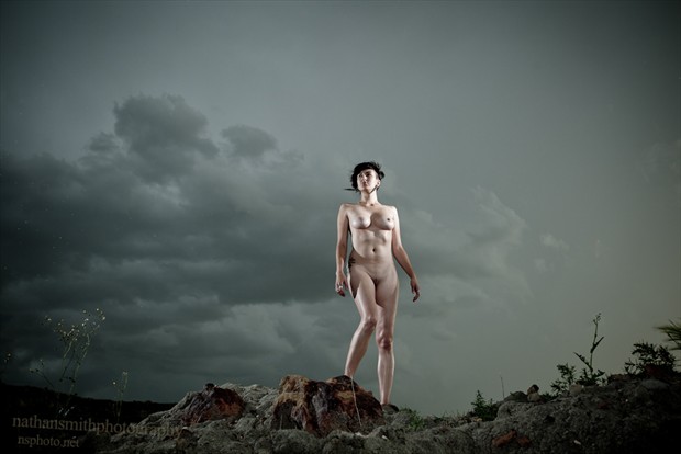 With Dark Clouds Artistic Nude Photo by Photographer nsphoto
