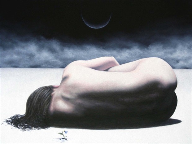 With Hope Artistic Nude Artwork by Artist George Paul Miller