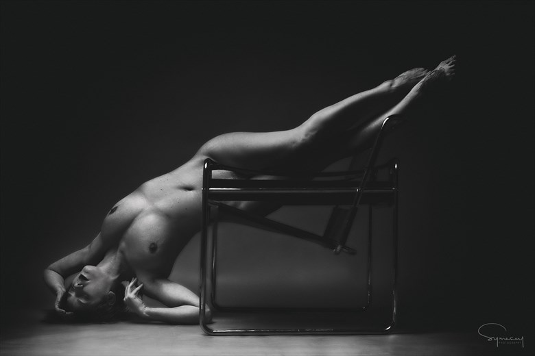 Woman and Chair Artistic Nude Photo by Photographer Symesey