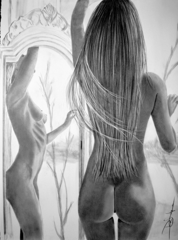 Yana Artistic Nude Artwork by Artist DML ART