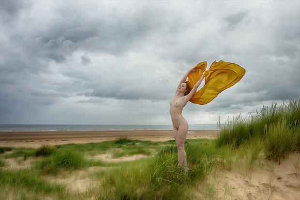 Yellow Flame Artistic Nude Photo by Photographer Rascallyfox