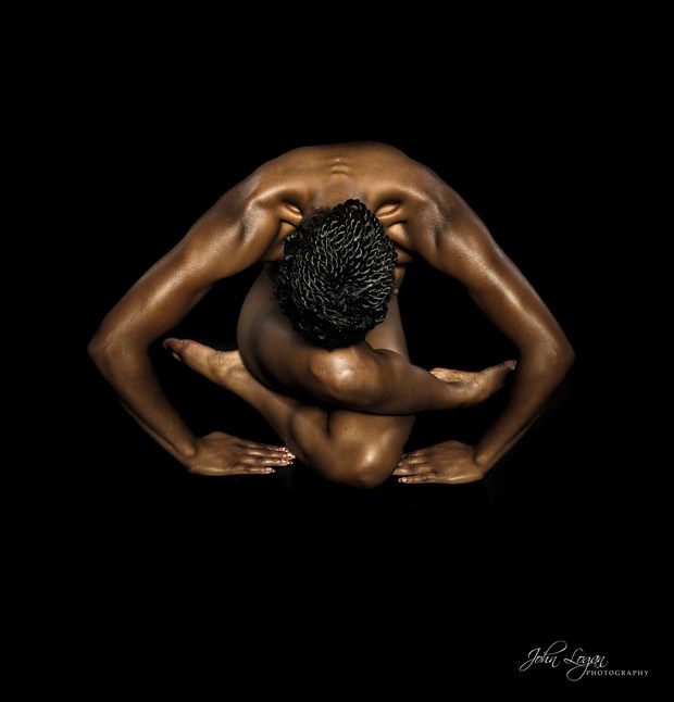 Yoga Artistic Nude Photo by Photographer John Logan