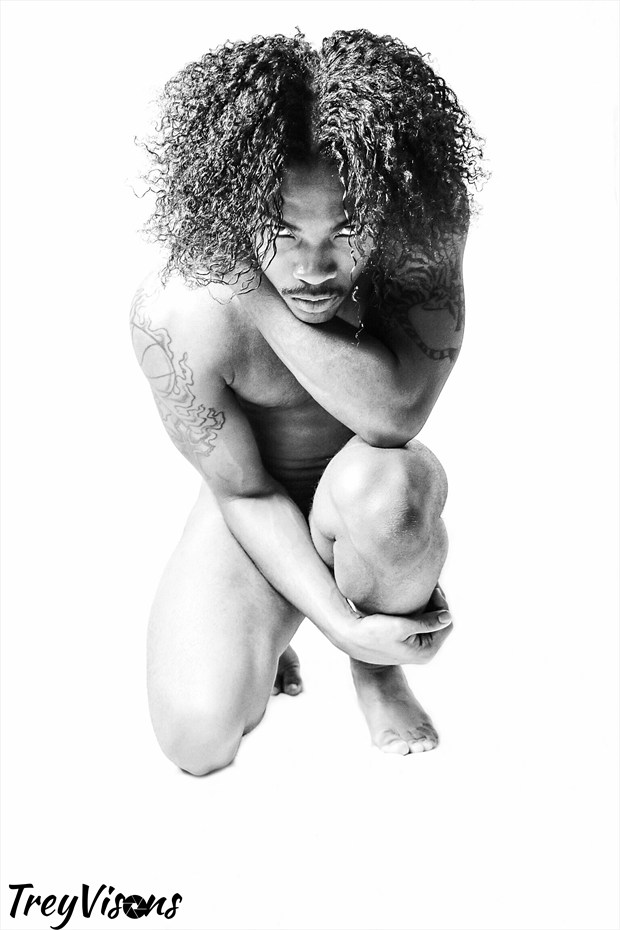 Young Lion Artistic Nude Photo by Photographer Trey Visions