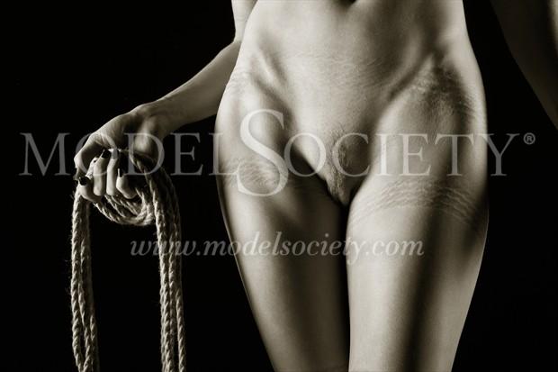 Your Rope Sir! Erotic Photo by Photographer John Tisbury