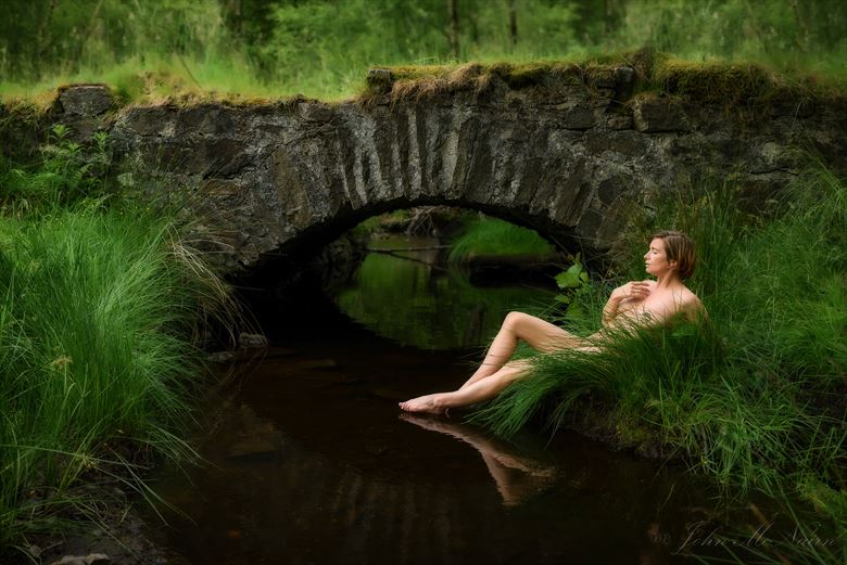a bridge too far artistic nude photo by photographer john mcnairn