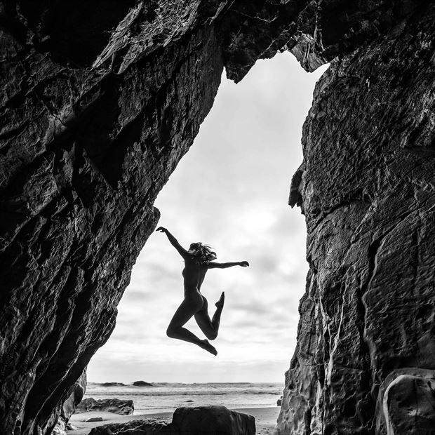a leap of faith artistic nude photo by model seraphina