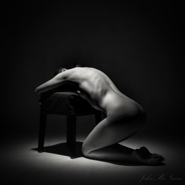 a misplaced moment in time artistic nude photo by photographer john mcnairn