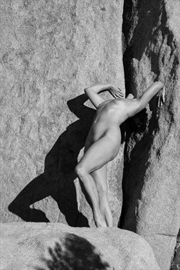 a muse in the dessert artistic nude photo by photographer spv