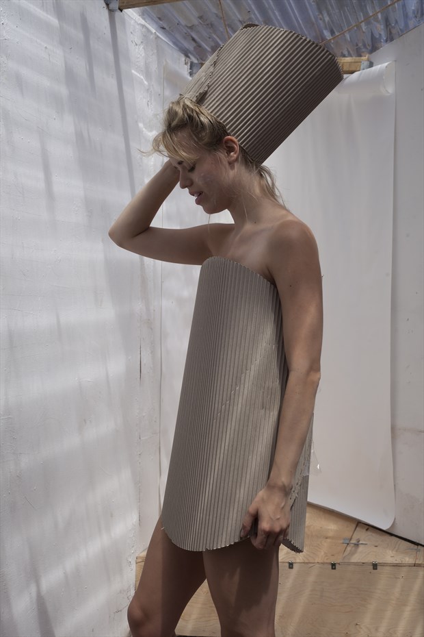 a new utopian dress Alternative Model Photo by Artist Iain Macpherson