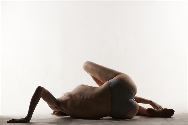 abstract artistic nude photo by model jayde on film