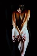 abstract projection artistic nude photo by photographer stephen wong