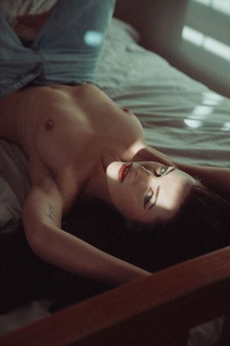 abstract sensual photo by model antonia jay