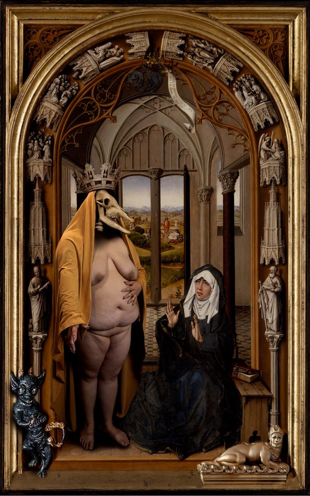 abundancia inmaculada erotic artwork by photographer francisco rueda