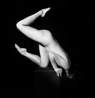 acro nude artistic nude photo by photographer robert l person