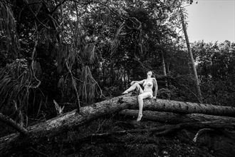admiring the forest sky artistic nude photo by photographer ruben b