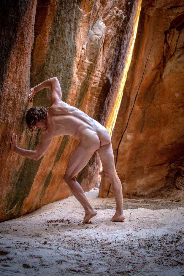 adventure with april tusher tunnel artistic nude photo by artist april alston mckay