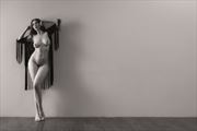 against the wall artistic nude photo by photographer visionsmerge