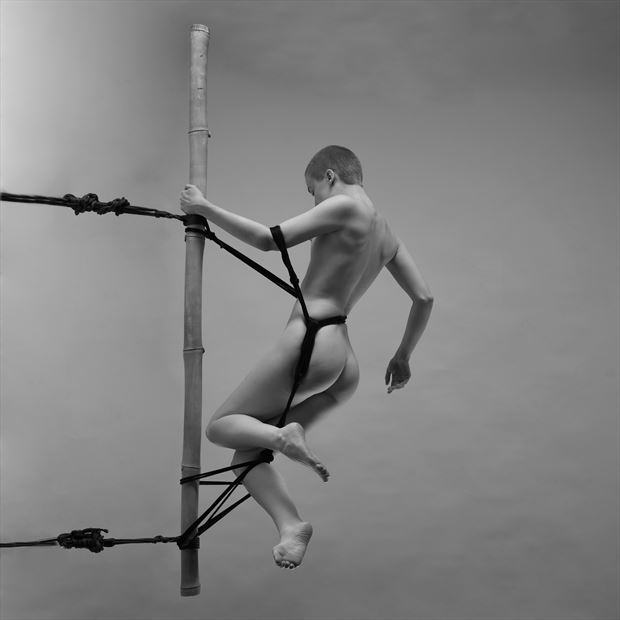ahna bamboo dance artistic nude photo by photographer yb2normal