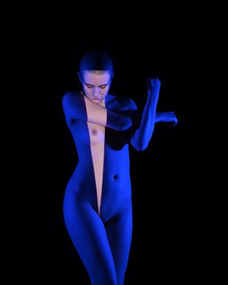 ahna in a wedge of light artistic nude photo by photographer yb2normal