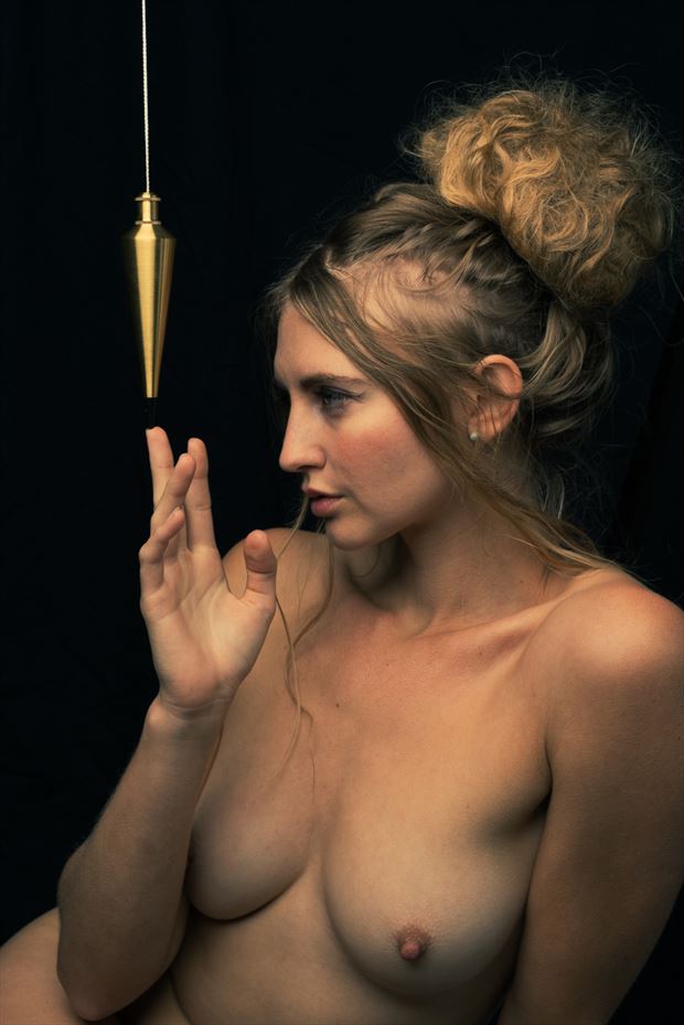 alaina on point artistic nude photo by photographer irreverent imagery