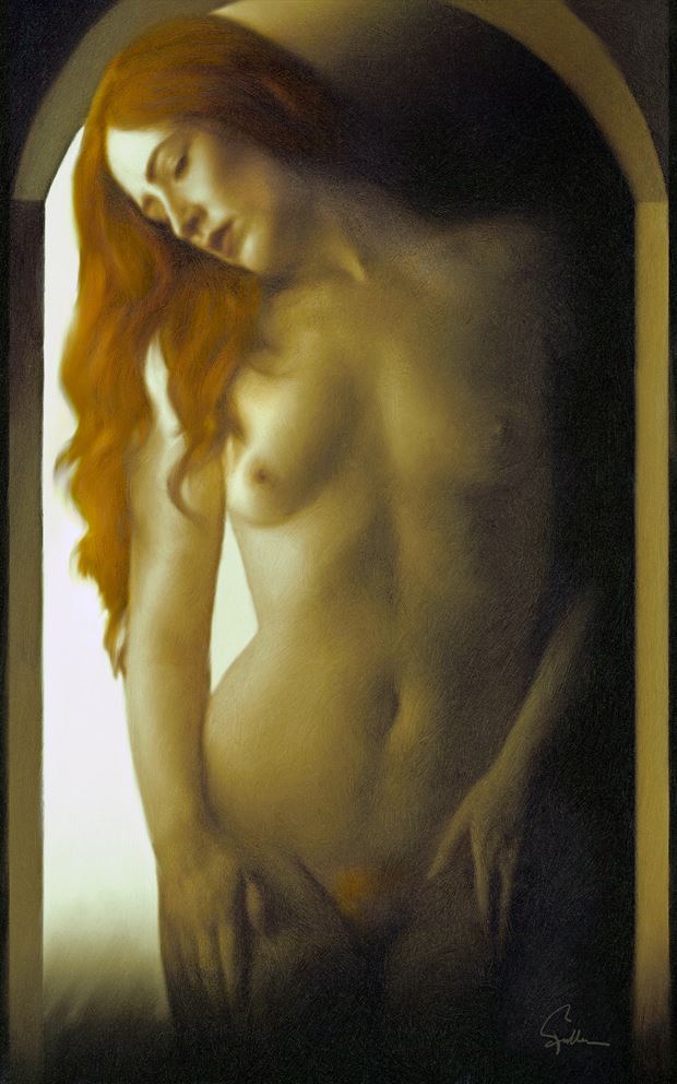 alethia artistic nude artwork by artist van evan fuller