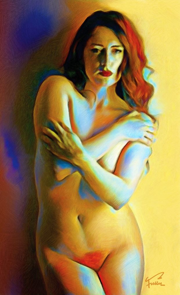 alethia revisited artistic nude artwork by artist van evan fuller