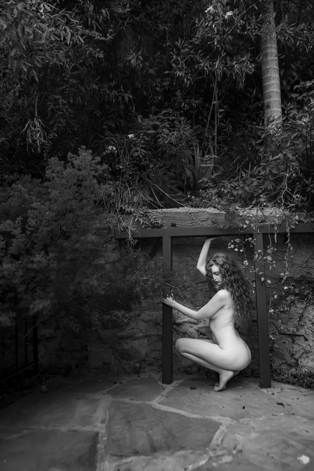 ali in the garden artistic nude photo by photographer blakedietersphoto