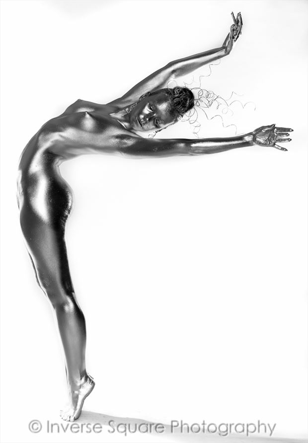 alien dancer artistic nude artwork by photographer michel gagnon