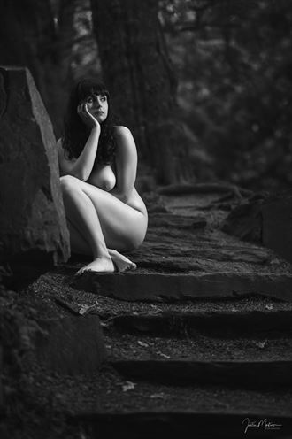 all alone artistic nude photo by photographer justin mortimer