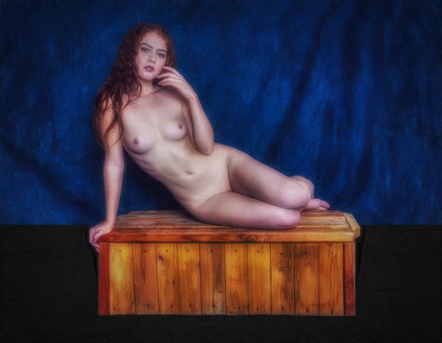 allie no 380 artistic nude artwork by artist charles caramella