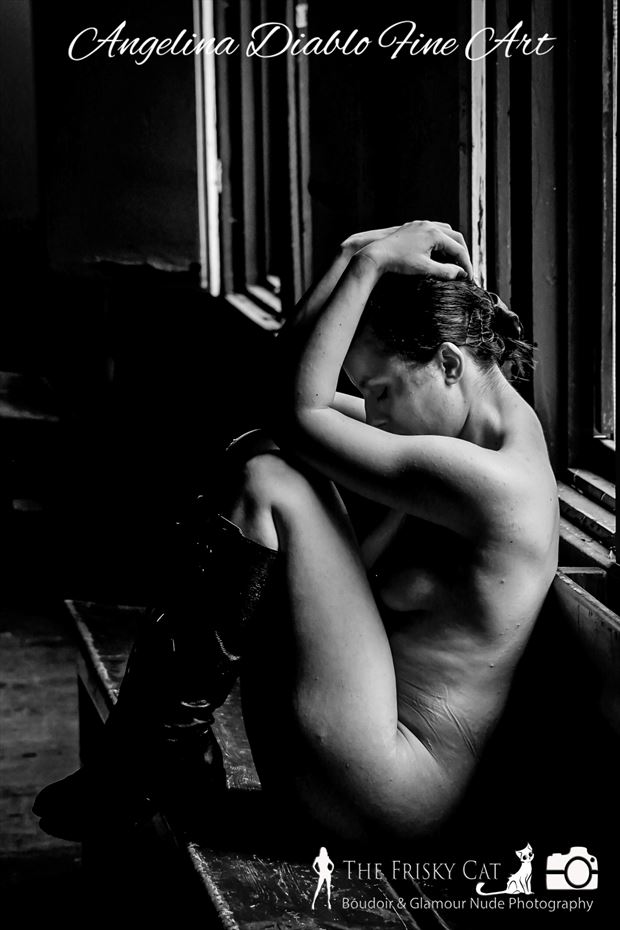 alone artistic nude photo by photographer angelina diablo