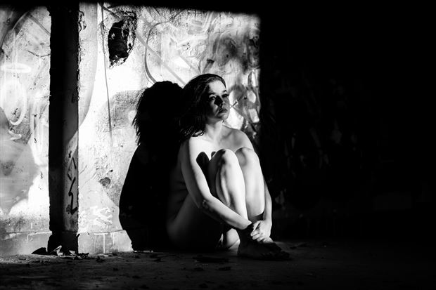 alone artistic nude photo by photographer ovidiu bujor