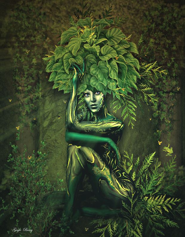 aloysia surreal artwork by artist gayle berry