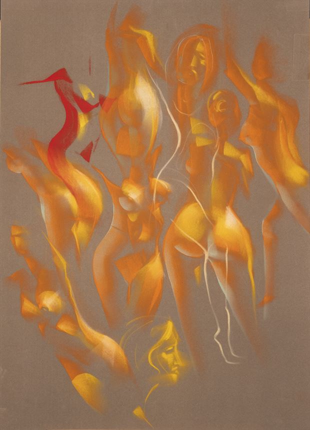 amber figure studies 2 artistic nude artwork by artist t_wayne