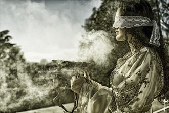 an ancient priestess fantasy photo by photographer josjoosten