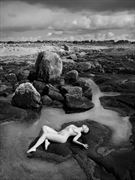 an irish sea shore artistic nude photo by photographer lightworkx