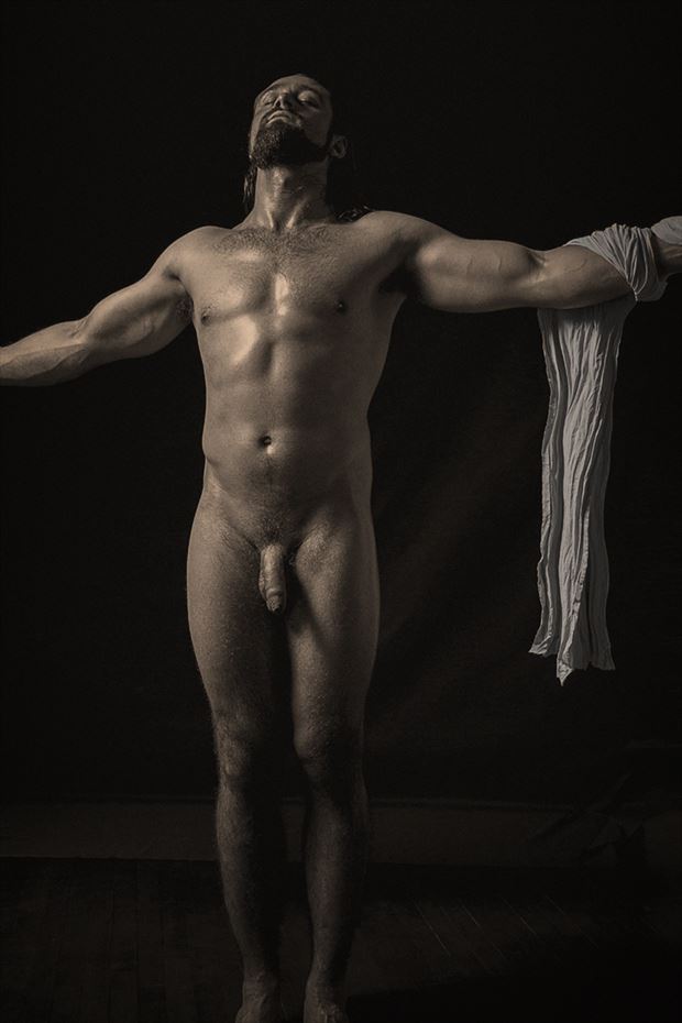 andrew artistic nude photo by photographer george ekers