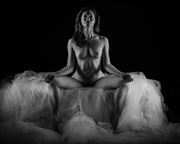 angel wings laid down artistic nude photo by photographer 2photographics