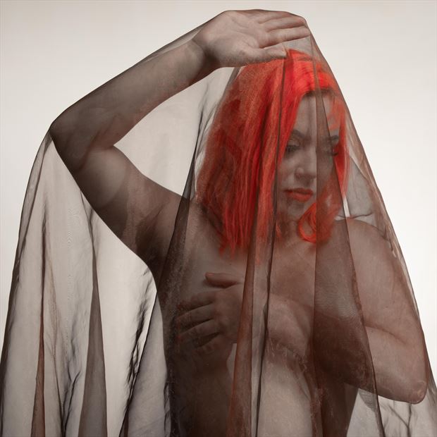 angela behind the veil artistic nude photo by photographer thatzkatz